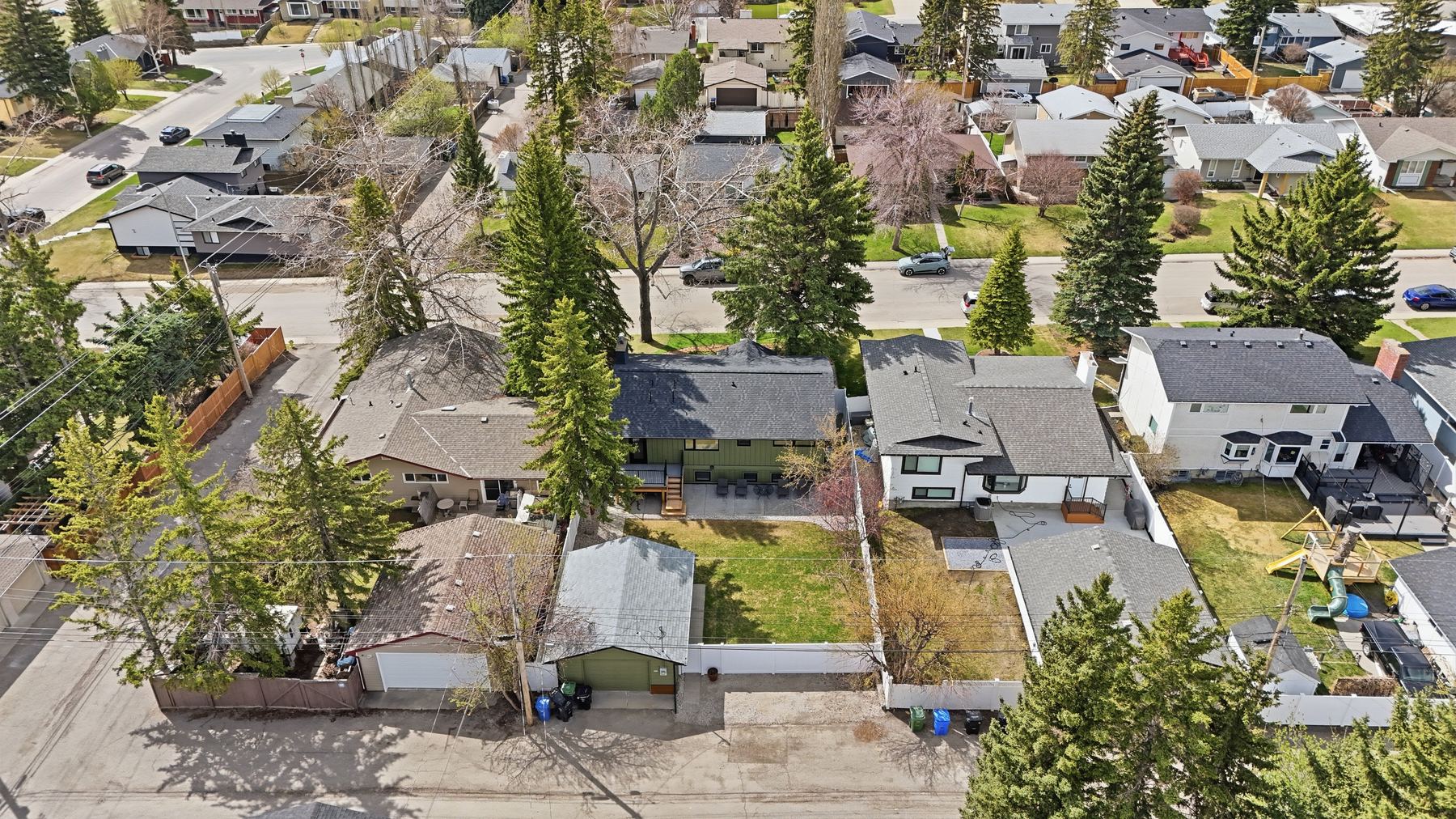 Aerial — Lake Sylvan Place in context