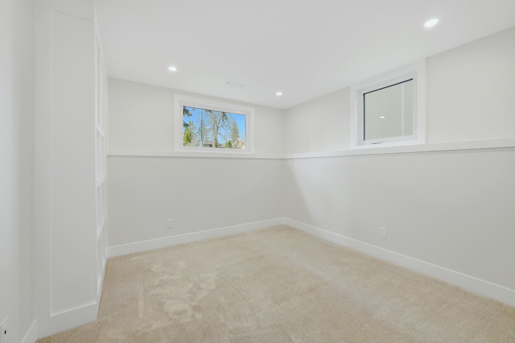 Lower-level bedroom — third